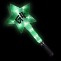 Light Up Wand - Star - Green